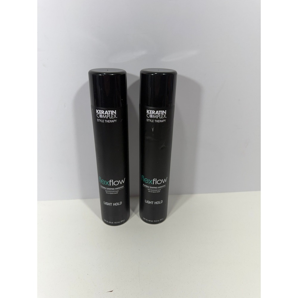 Keratin Complex Style Therapy Flex Flow Flexible Shape Hairspray 10.2oz Set of 2
